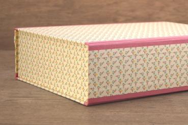 Preview: Ordnungsbox "Zenzi", Blümchen rosa